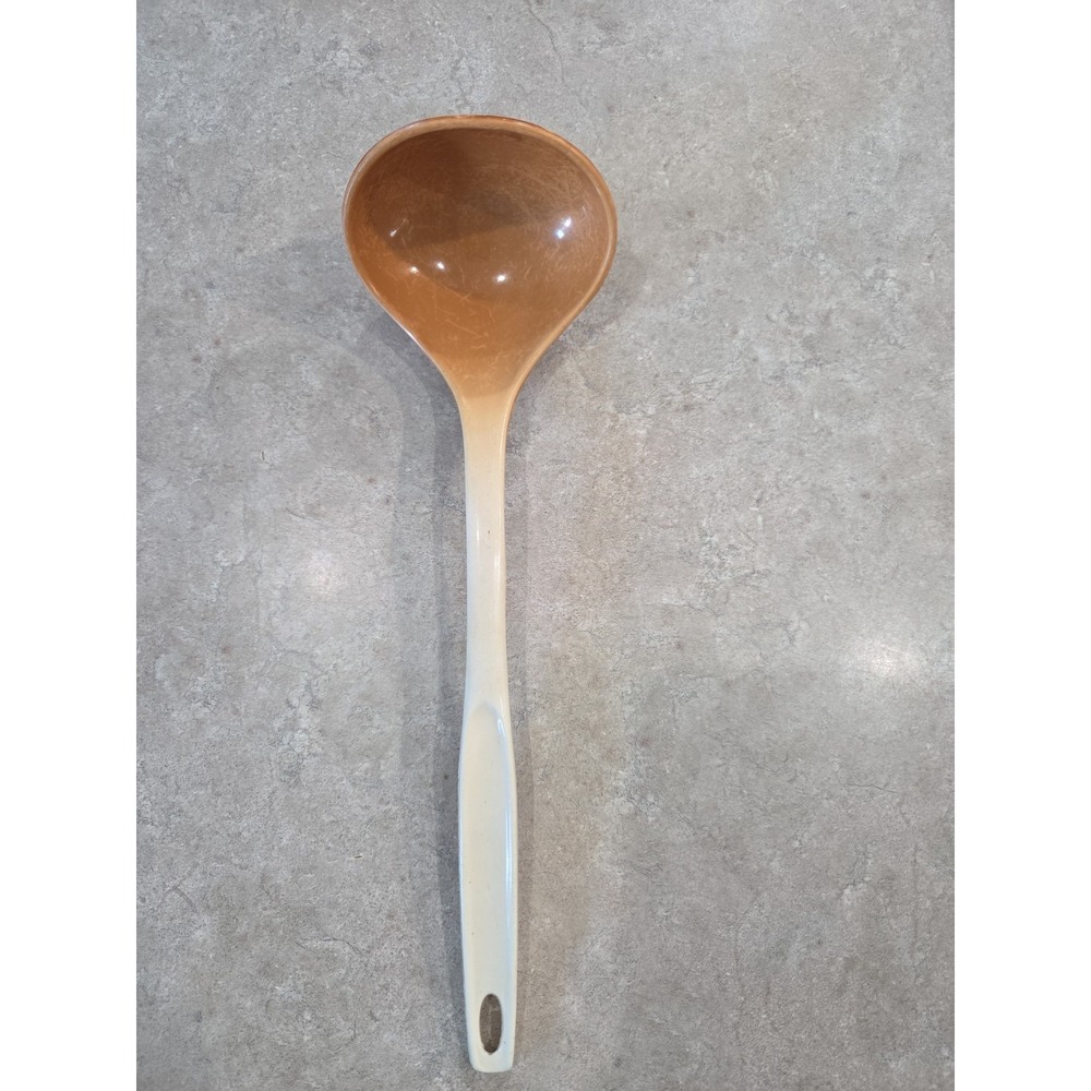 Vintage Foley Nylon Ladle Brown Soup Serving Ladle